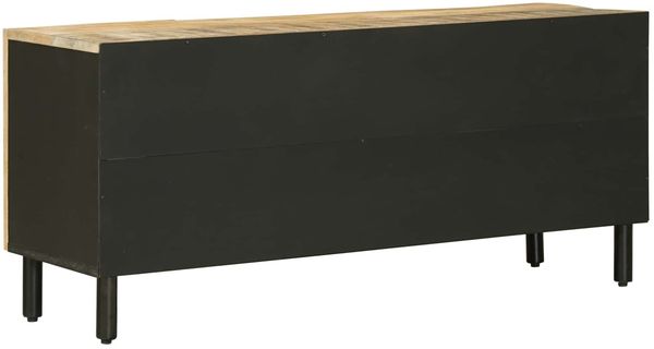 vidaXL Stauraumschränke Natur 105 x 33 x 46 cm Massivholz Mango 4018844 Bild 6