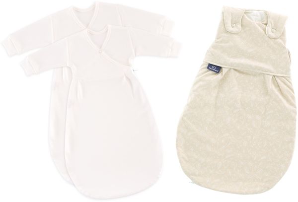 Träumeland Babyschlafsack LIEBMICH 3tlg. Set Garden Größe 50/56