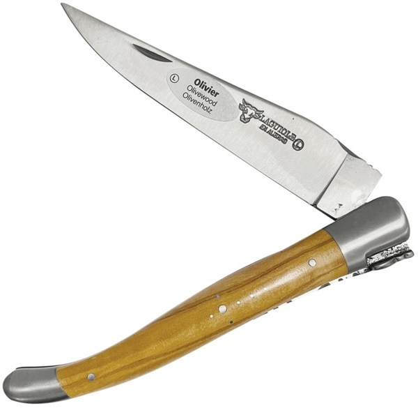 Laguiole en Aubrac Taschenmesser Olivenholz (Olivier) 12 cm