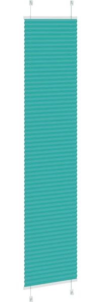 vidaXL Plissee Petrolgrün 40x200 cm Stoffbreite 39,4 cm Polyester 4015403 Bild 4