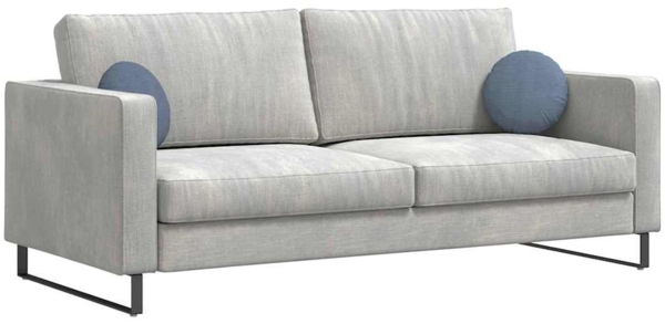 vidaXL Sitzkissen 2 pcs Blau Ø 30 cm Cordstoff 42014115 Bild 2