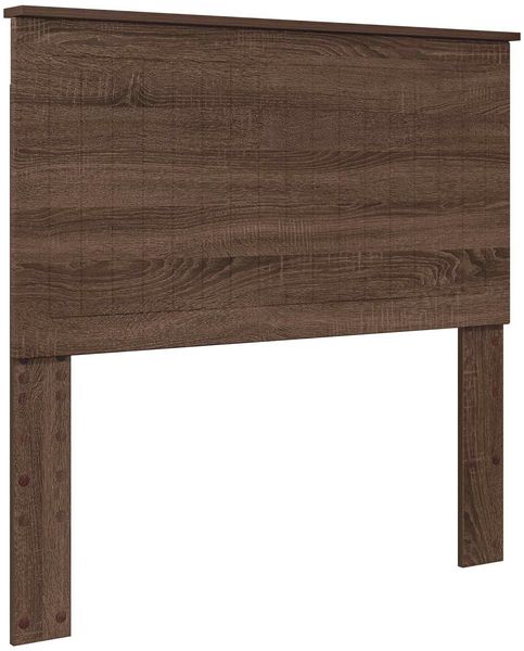 vidaXL Bettrahmen Braun Eichen-Optik 100 x 200 cm Massives Kiefernholz 3411052 Bild 6