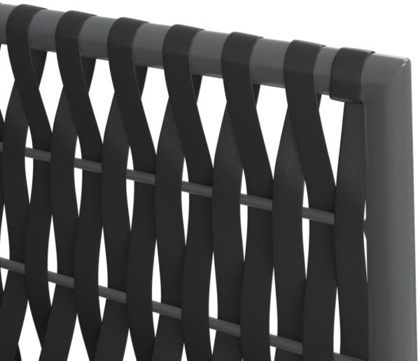 vidaXL 5-tlg. Garten-Essgruppe mit Kissen Poly Rattan und Stahl 3187055 Bild 3