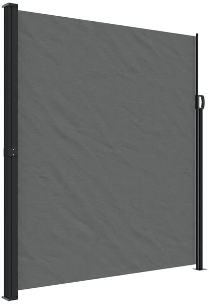 vidaXL Seitenmarkise Ausziehbar Anthrazit 220x500 cm 4004488 Bild 2