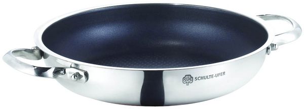 Schulte Ufer 'Romana XXStrong' Servierpfanne, Edelstahl silber, 28 cm