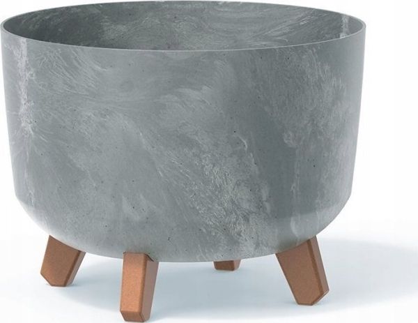 GRACIA BLUMENTOPF MIT BETONEFFEKT - BETON