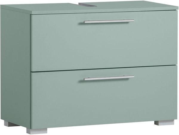 Schildmeyer Carlos Waschbeckenunterschrank, Holzwerkstoff, Pistazie, 80,2 x 59,1 x 35 cm