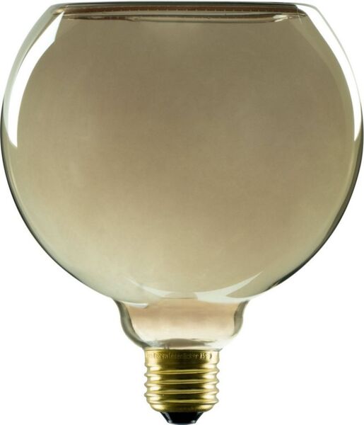 SLV LED Floating Globe 150, LED-Leuchtmittel, smokey black, E27, PHASE, 6W, 1900K - LED Lampen Sockel E27