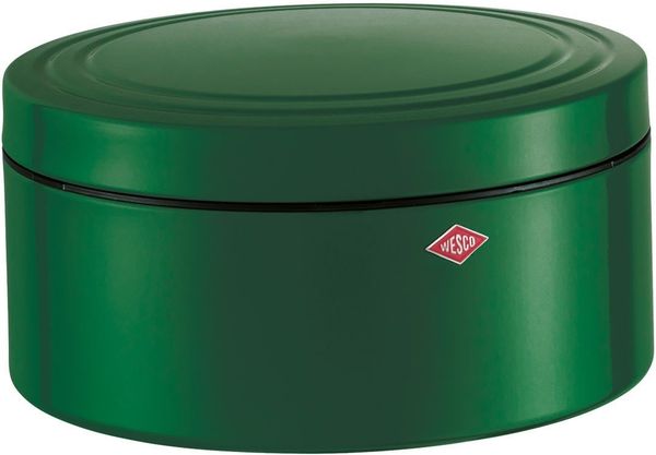 WESCO Keksdose Classic Line - Gebäckdose, Stahlblech, (1-tlg), Dose mit Deckel & Kunststoffring / schließt dicht, 4 L