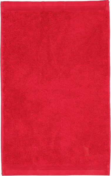 möve Superwuschel Gästetuch, 100% Baumwolle, Ruby, 30x50 cm