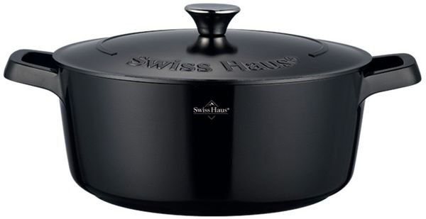 Top Kochtopf mit Deckel Ø28cm Antihaftbeschichtung Induktion Swiss Haus SH-ZC28B