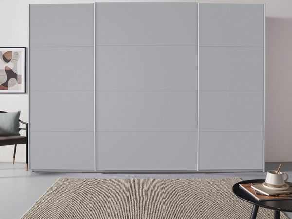 rauch Schwebetürenschrank Kleiderschrank Schrank Garderobe TOPSELLER OTELI inkl. Inneneinteilung mit 3 Innenschubladen sowie zusätzlichen Einlegeböden MADE IN GERMANY
