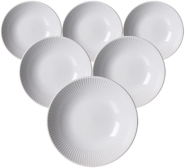 Ritzenhoff & Breker Banda Suppenteller ø 20 cm 6er Set Weiß