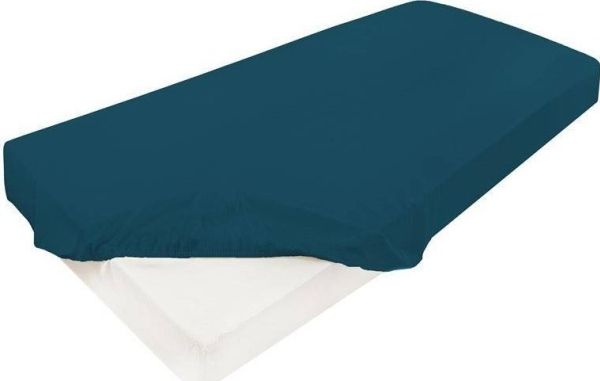Multitex Satin-Spannbetttuch 100x200 mit Gummizug Gold 37