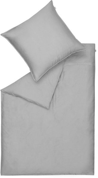 SCHÖNER WOHNEN-Kollektion Bettwäsche Pure in Gr. 135x200, 155x220 oder 200x200 cm, Satin, 2 teilig, Bettwäsche aus Baumwolle in Satin-Qualität, unifarbene Bettwäsche