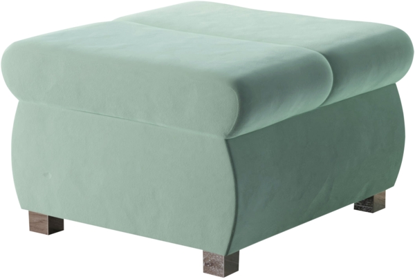 Polsterhocker Bangkok Klein (Farbe: Magic Velvet 2227)