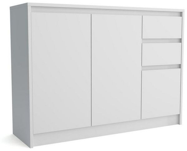 Beautysofa Kommode Schubladenkommode Anthony 3D2S Breite 112 cm