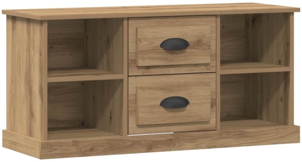vidaXL TV-Schränk Artisan-Eiche 99,5 x 35,5 x 48 cm Holzwerkstoff 881379
