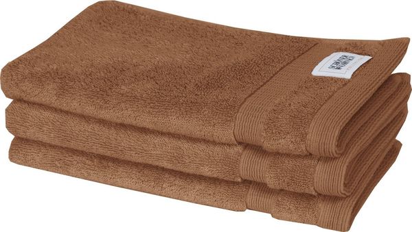 SCHÖNER WOHNEN-Kollektion Gästehandtuch Cuddly, Frottier (3-St), schnell trocknende Airtouch-Qualität