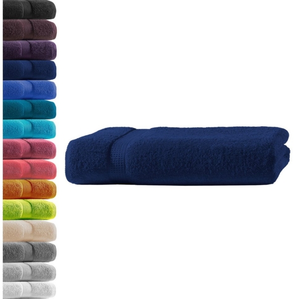 Hometex Premium Textiles Handtuch in Premium Qualität 500 g/m², Feinster Frottier-Stoff 100% Baumwolle, 1x Badetuch, weich, saugfähig, extra schwer & flauschig - TEST BILD TOP MARKE 2025