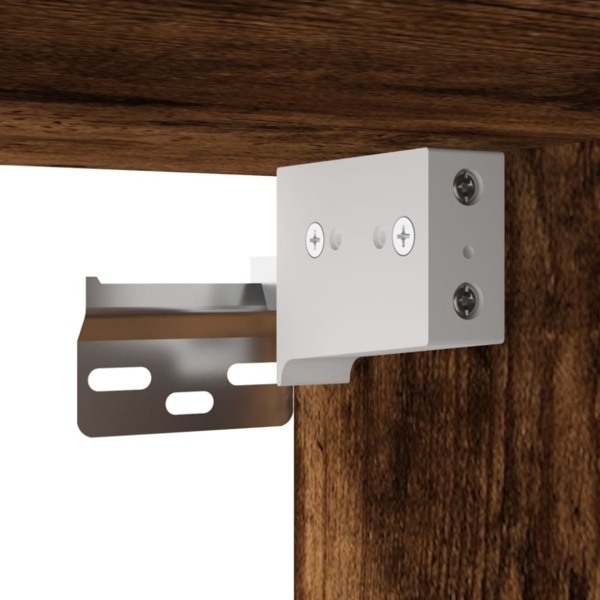 vidaXL Highboard Räuchereiche 69,5x34x180 cm Holzwerkstoff 3199902 Bild 11