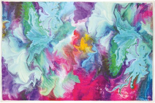 Kleine Wolke Badteppich Marco multicolor 50 x 80 cm