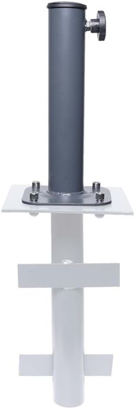 Mendler 'HWC-A96' Ständer auf Bodenhülse, Metall, Ø 38-48mm