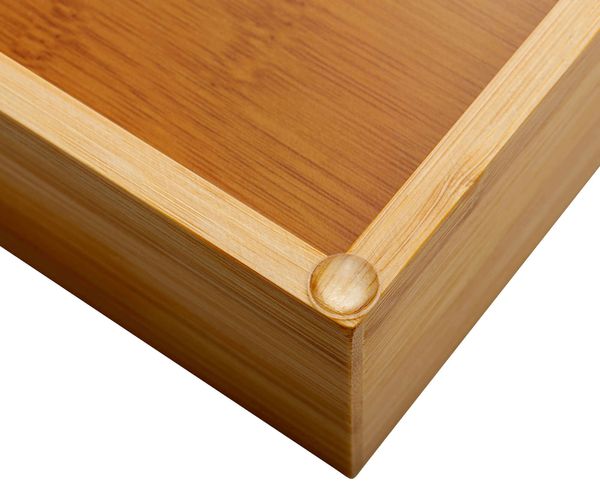 Besteckkasten variabel aus BAMBUS 35,5 cm - 57 cm ausziehbar