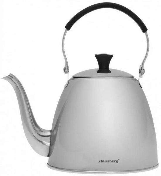 Klausberg Klausberg Wasserkocher-Ei mit Sieb 1,1 l 34197