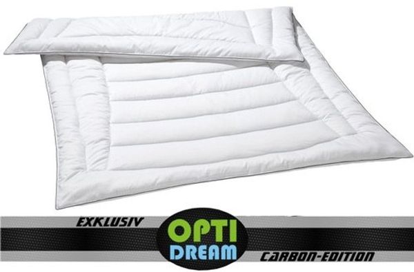 OPTIDREAM Bettdecke mit Carbon Faser 155x220 cm