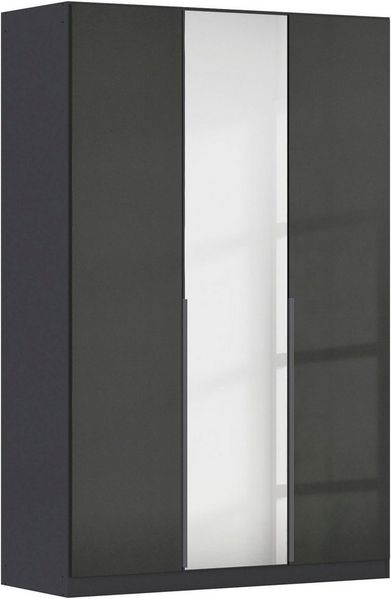 OTTO home Drehtürenschrank Kleiderschrank Schrank Garderobe AGORDO mit Dekor- oder Hochglanzfront (in zwei Griff-Farben, Breiten 91-405 cm) durchdachte Innenausstattung, in 8 Breiten und 2 Höhen MADE IN GERMANY