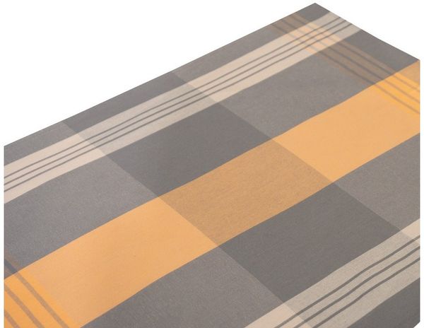 ROSS Geschirrtuch, kariert in apricot-grau