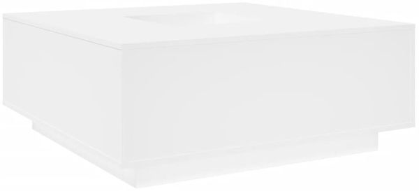 Couchtisch, Sofatisch Weiß 100x100x40 cm Holzwerkstoff