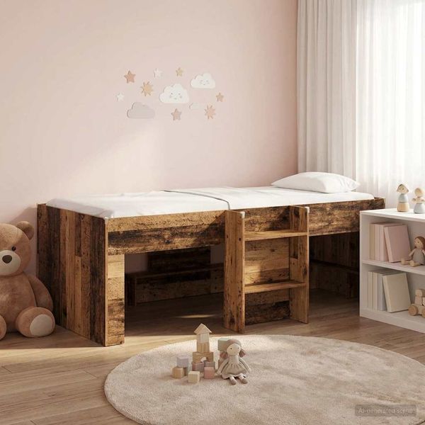 vidaXL Hochbett für Kinder 2 pcs Altholz 193 x 96,1 x 68,5 cm 3422593