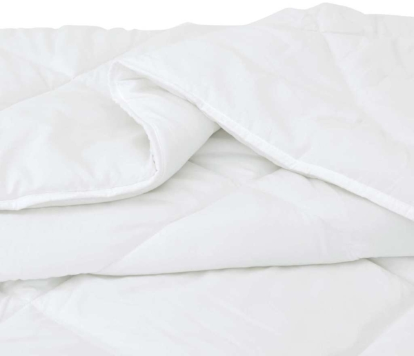 vidaXL Bettdecke mit Kissen 3 pcs Weiß Mikrofaser 3377488 Bild 7