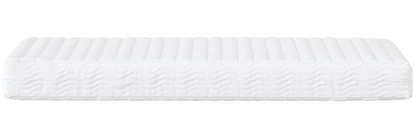 vidaXL Tagesbett mit Matratze Creme 90x200 cm Stoff 3196564 Bild 6
