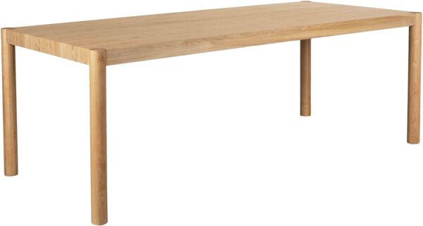 Sticks Esszimmertisch weiß Eschenfurnier 220cm x 92,5cm x 76cm