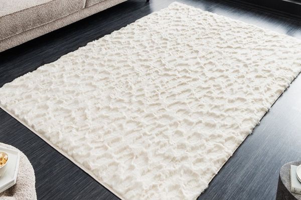 riess-ambiente Designteppich DUNE 230x160cm beige · Kurzflor-Teppich mit Hoch-Tief-Effekt, rechteckig, Höhe: 36 mm, Wohnzimmer · Indoor · 3D-Effekt · Modern · Schlafzimmer