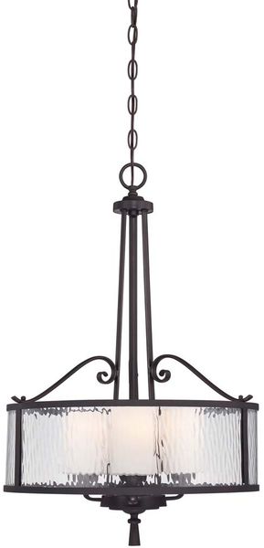 Pendellampe, Deckenleuchte, Metall, D 45,7 cm