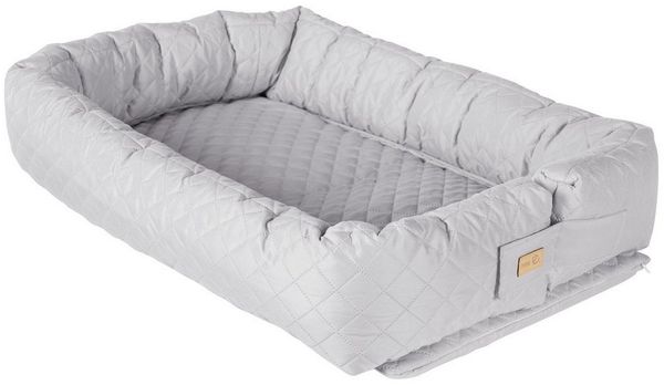roba Babylounge Style 'roba Style' - Kuschelnest - Wickelauflage - Bettschlange - Grau