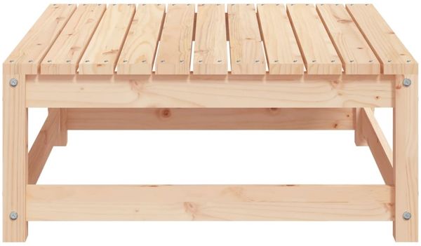 vidaXL Gartenhocker 70x70x30 cm Massivholz Kiefer 837935 Bild 5