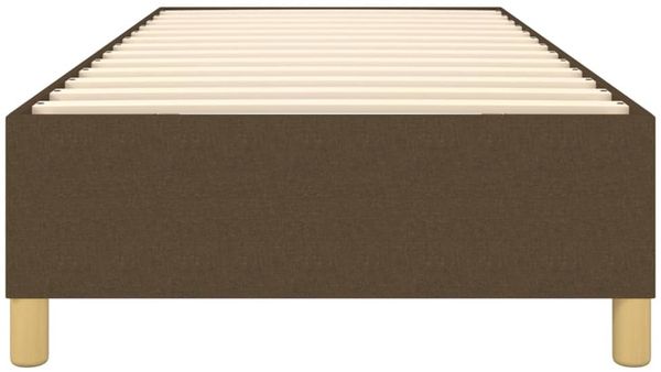 vidaXL Boxspringbettgestell Dunkelbraun 90x190 cm Stoff 3120924 Bild 5