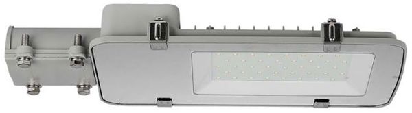 LED Straßenlampe Außenleuchte, grau, kaltweiß, IP65