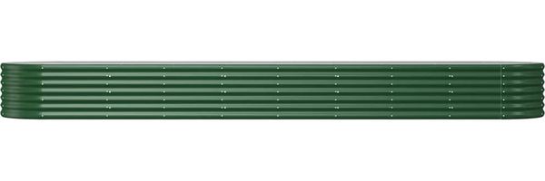 vidaXL Hochbeet Verzinkter Stahl 368x80x36 cm Grün 318928 Bild 3