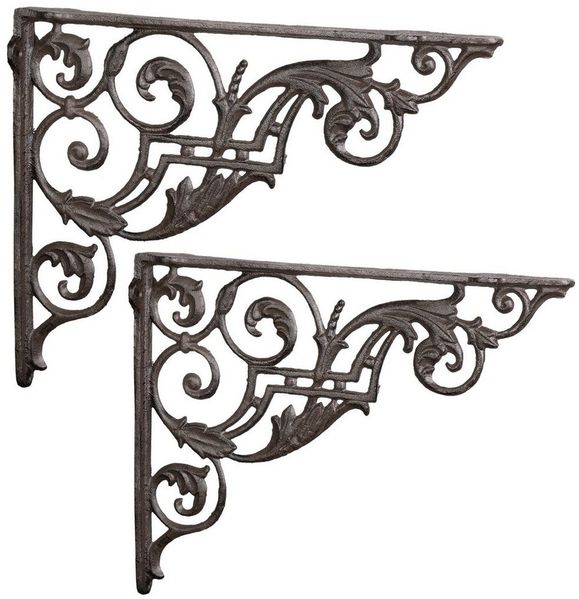 Moritz Wandregalhalter 2er Set Regalwinkel 27 x 33 cm Regalträger, Regalträger Regalwinkel Regalhalterung Wandregal Regal Kommode