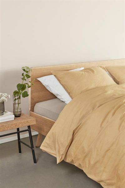 Beddinhouse Bettwäsche Reuse Yellow 155X220 155x220 cm + 1 x 80 x 80 cm 1 Bettbezug, 1 Kissenbezug Gelb