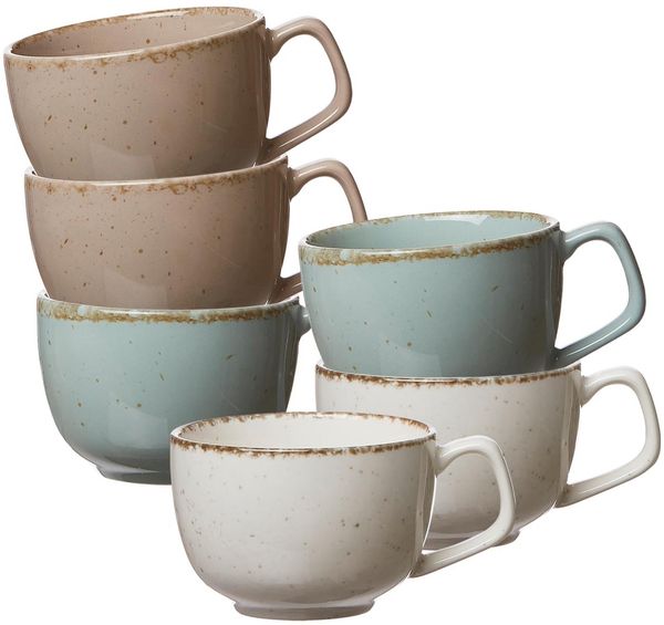 Ritzenhoff & Breker Casa Kaffeetasse 200 ml 6er Set gemischt