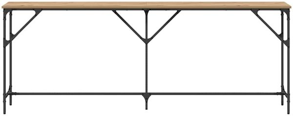 Konsolentisch, Beistelltisch, Konsole Artisan-Eiche 200 x 29 x 75 cm Bild 5