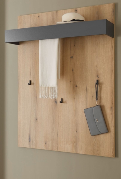 Garderobenpaneel Center in Eiche 100 cm