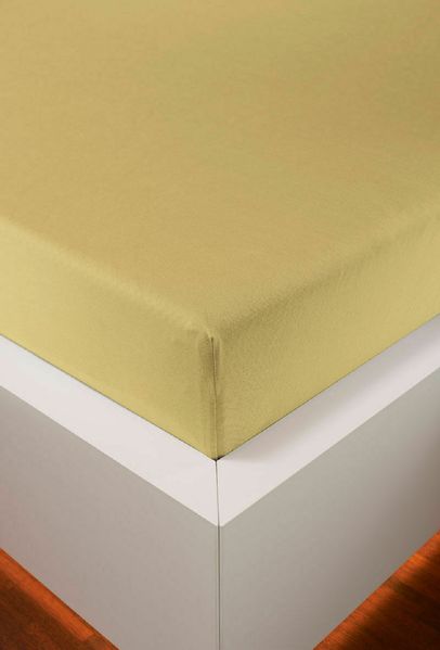 Jersey-Bezug für Seitenschläferkissen Kissenbezug 40x140 cm Baumwolle Weizen